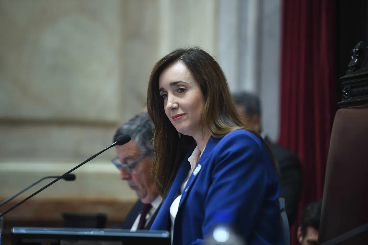 Victoria Villarruel cuestionó a Manuel Adorni tras el acto por el Día de la Bandera en Rosario