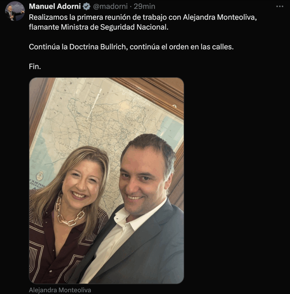 Captura de pantalla. (Twitter: @madorni)