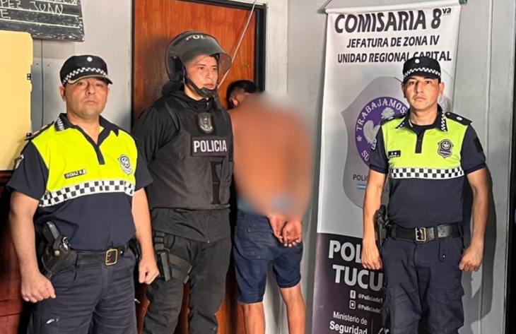 Detuvieron a un hombre acusado de apuñalar a un vecino en San Cayetano