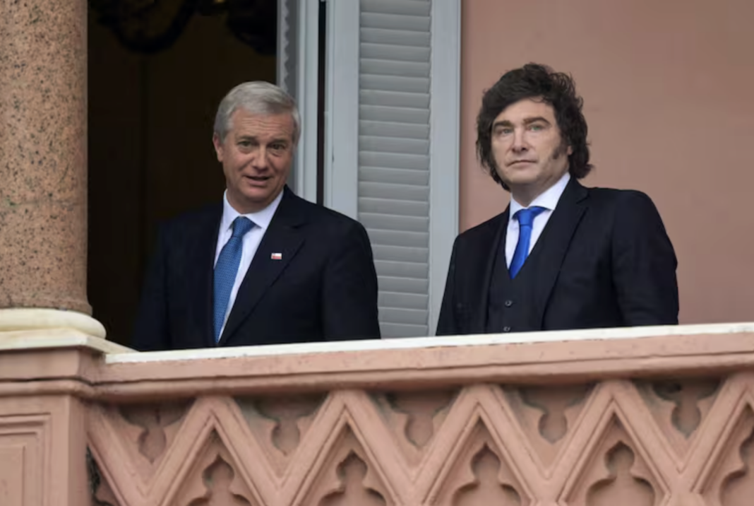 Milei y Kast mostraron sintonía política en la Casa Rosada
