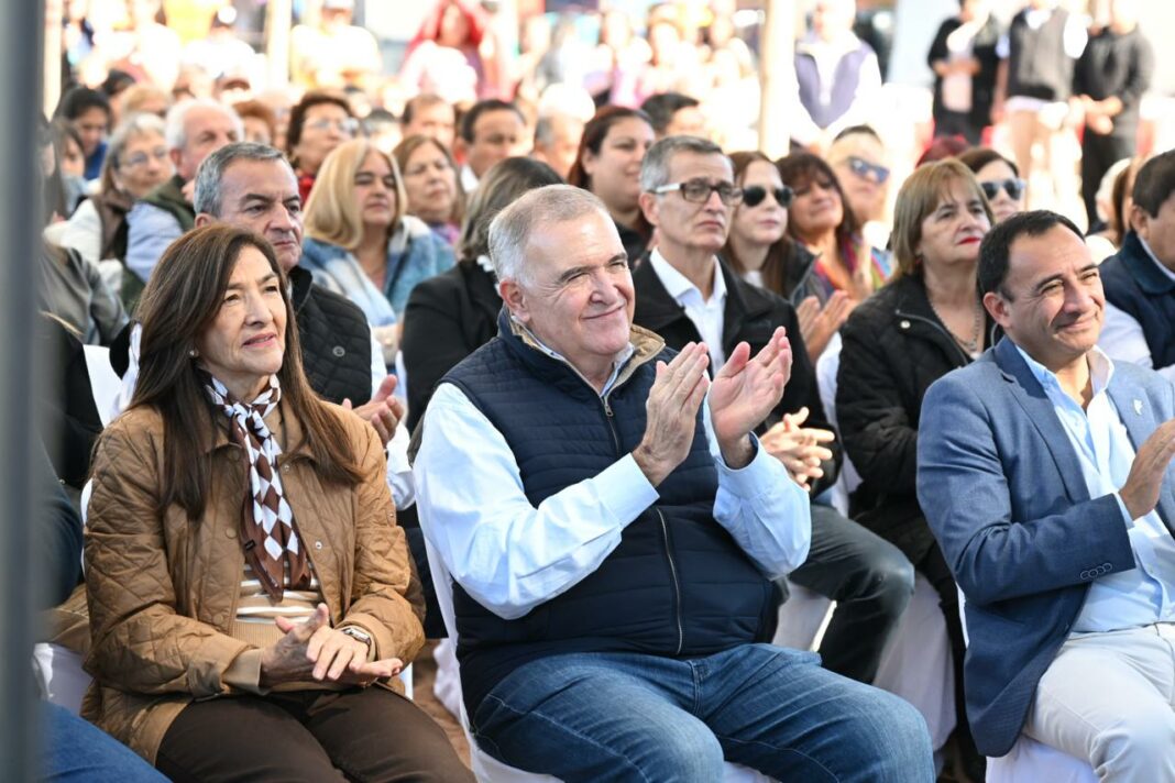 Jaldo participó de la misa en honor a San Francisco Solano y pidió por las familias afectadas por las inundaciones