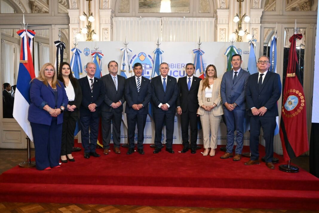 Jaldo recibió a vicegobernadores del Norte Grande y reforzó el reclamo por una agenda federal