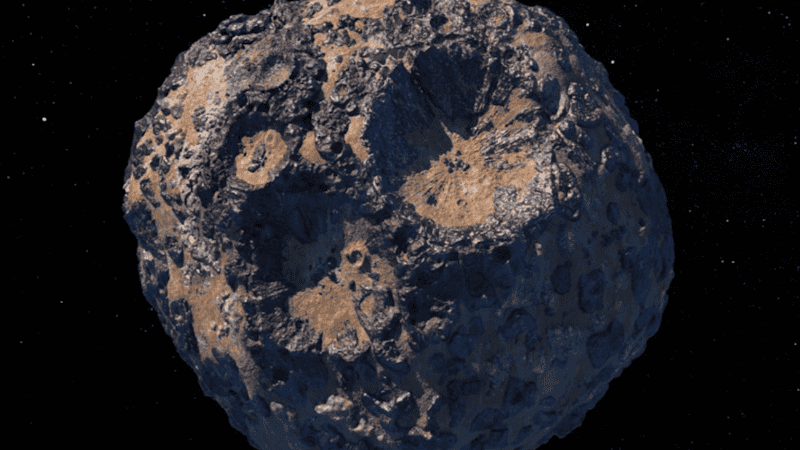 La NASA usó la gravedad de Marte para impulsar su nave hacia el asteroide que vale 300 veces la economía mundial