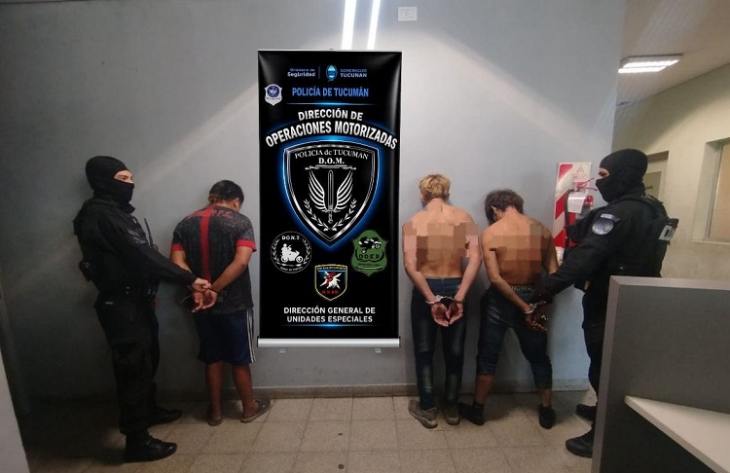 Tres jóvenes fueron aprehendidos tras una pelea con machete en Villa 9 de Julio