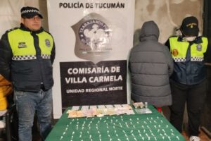 Desbarataron dos kioscos de venta de drogas en Villa Carmela tras una serie de allanamientos